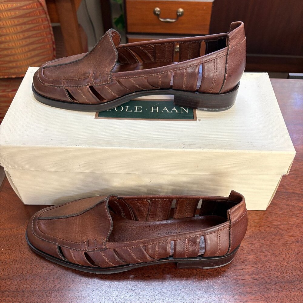 Cole Haan “Kartey” Leather Sandals
